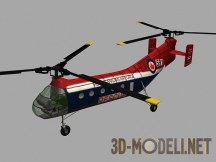 3d-модель Вертолет Piasecki H-21 Workhorse
