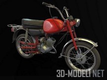 3d-модель Старый советский мотоцикл