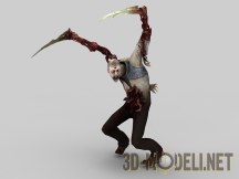 3d-модель Монстр Slasher из игры Dead Space 3
