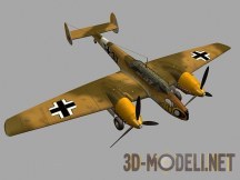 3d-модель Самолет Messerschmitt Bf.110F