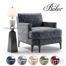 Кресло Celestite Lounge от Baker, 6 цветов