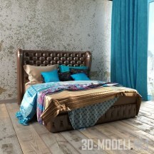 3d-модель Кровать от Roche Bobois Maestro