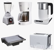 Блендер, гриль, тостер, чайник и кофемашина от Bosch