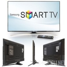 3d-модель Телевизор Samsung UE40J6200AU