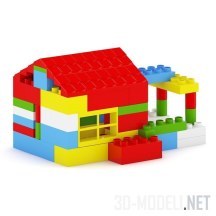 Домик из конструктора Lego