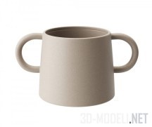 3d-модель Фарфоровый горшок-ваза Anse от Ferm Living