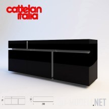 3d-модель Тумба Prisma от Cattelan Italia