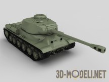3d-модель Тяжелый танк ИС-2