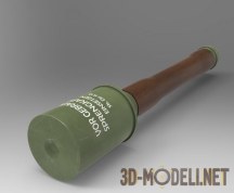 3d-модель Немецкая ручная граната