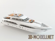3d-модель Яхта люкс–класса