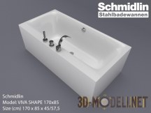 3d-модель Ванна Schmidlin VIVA SHAPE