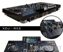 3d-модель DJ-система Pioneer XDJ-RX2
