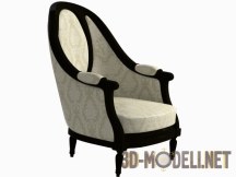 3d-модель Изящное кресло в классическом стиле