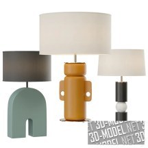 3d-модель Настольные лампы Home, Alda, Ena от Aromas del Campo