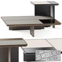 3d-модель Журнальный столик Mies от Frigerio Salotti