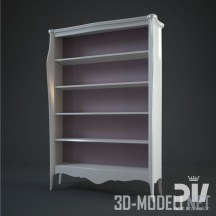 3d-модель Книжный шкаф DV homecollection SEDUCTION