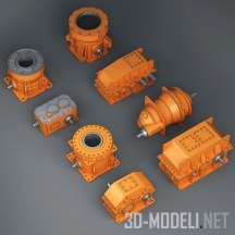 3d-модель Набор оборудования