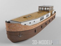 3d-модель Речной пароход