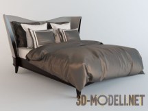 3d-модель Двуспальная кровать Philipp Selva Vendome