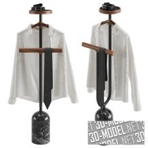 3d-модель Стойка для одежды Ekero rack от Porada