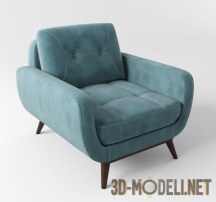 3d-модель Современное кресло Pralin