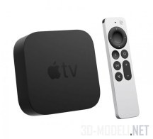 3d-модель Apple TV 4K 2021 от Apple