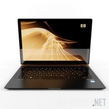 3d-модель Ноутбук HP Spectre 13
