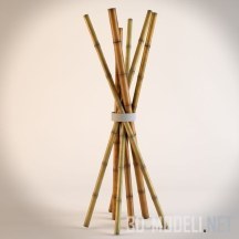 3d-модель Композиция из бамбука