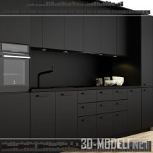 3d-модель Кухня Metod Kungsbacka от IKEA