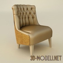 3d-модель Кожаное кресло от Formitalia