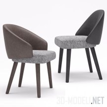 3d-модель Обеденный стул Minotti Lawson