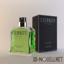 3d-модель Одеколон Calvin Klein «Eternity»