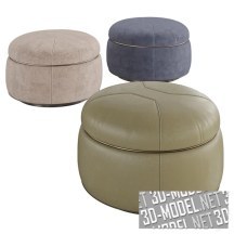 3d-модель Пуф Tuffet от Minotti