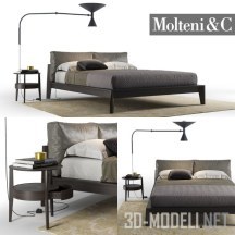 3d-модель Кровать Molteni&C Wish