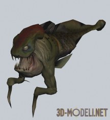 3d-модель Монстр ихтиозавр из «Half-Life 2»