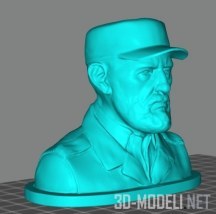 3d-модель Fidel Castro