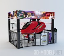 3d-модель Симулятор-капсула Mini Rider 3D от Cycraft