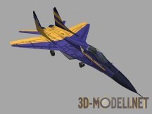 3d-модель Истребитель МиГ-29