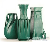 3d-модель Набор ваз Teco Pottery