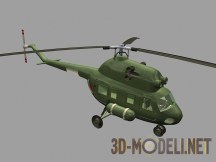 3d-модель Вертолет Ми-2