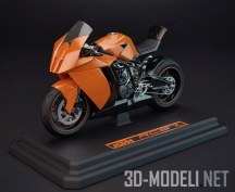 3d-модель Мотоцикл KTM RC8 R Track