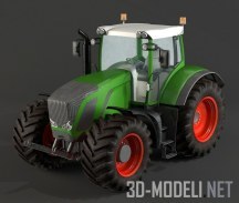 3d-модель Современный трактор