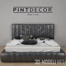 3d-модель Двуспальная кровать Pintdecor Harvest high