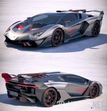 Автомобиль Lamborghini SC18 2019