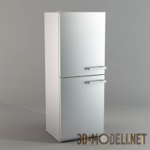3d-модель Холодильник с симметричными дверцами