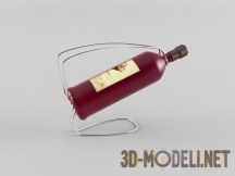 3d-модель Держатель с бутылкой вина La Motte