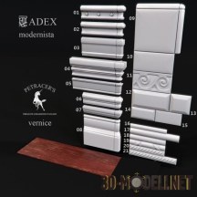 Керамическая плитка ADEX Modernista Blanco