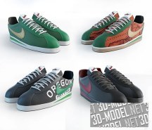3d-модель Набор кроссовок от Nike