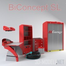 3d-модель Набор мебели Biconcept SL CILEK
