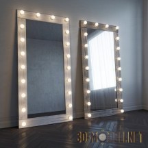3d-модель Гримерное зеркало
